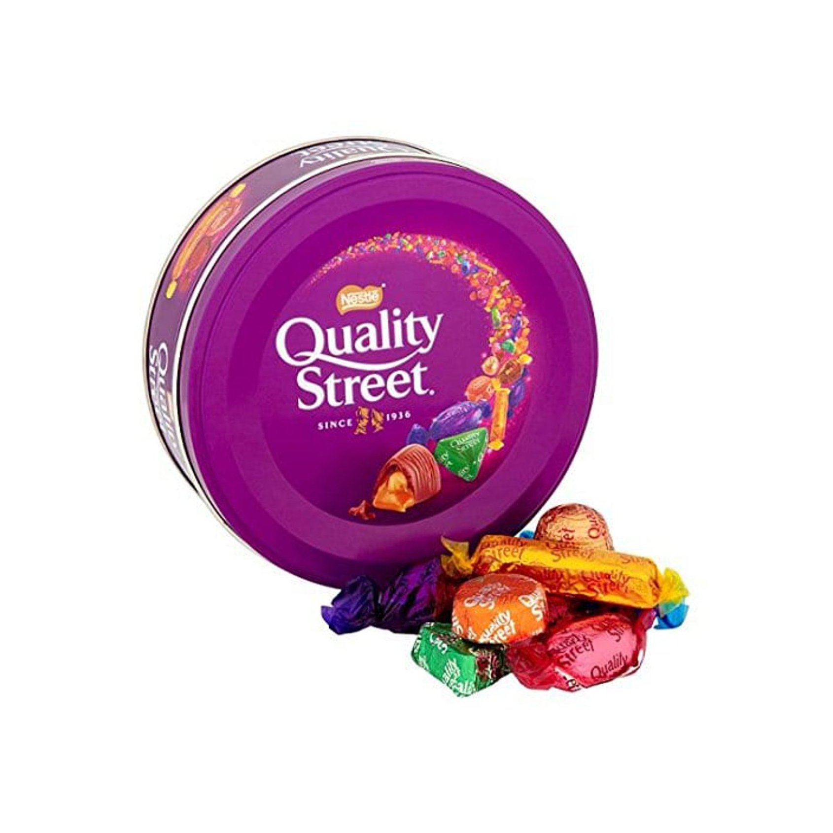 Quality Street 220g Sweet Chocolate Box Solid Form with Additional Candy Ingredient Bulk Packaging Piece Pattern