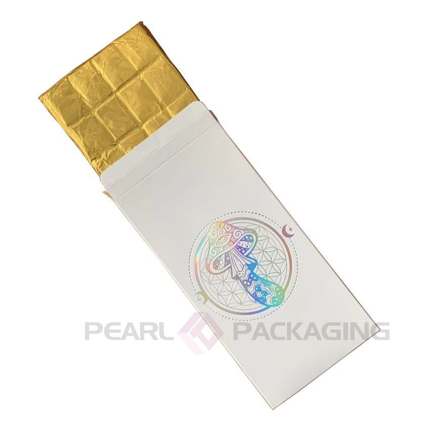 In-stock Empty Chocolate Bar 3.5g Cardboard Chocolate Bar Packaging High Quality Chocolate Box