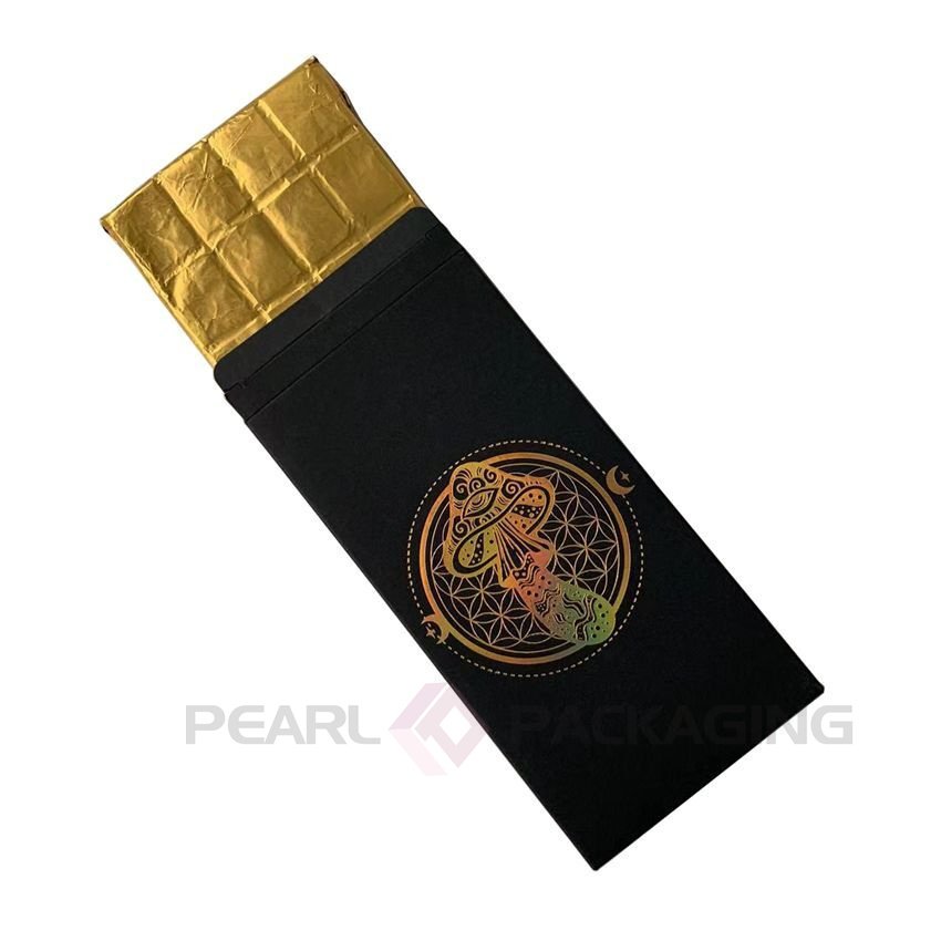 In-stock Empty Chocolate Bar 3.5g Cardboard Chocolate Bar Packaging High Quality Chocolate Box