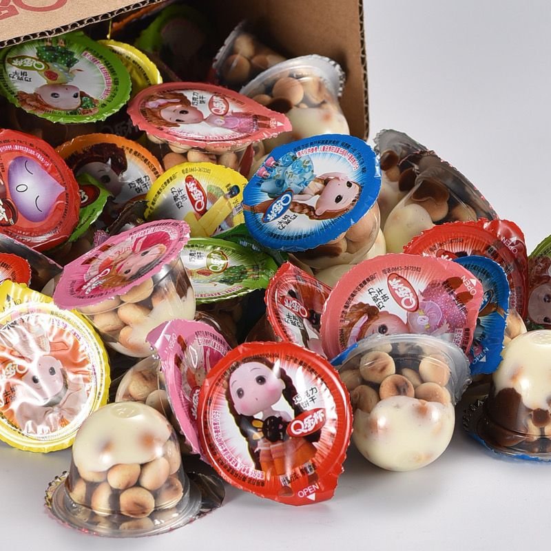 bulk sweets biscuits student snack chocolate cup star cup chocolate biscuit star cup chocolate biscuit