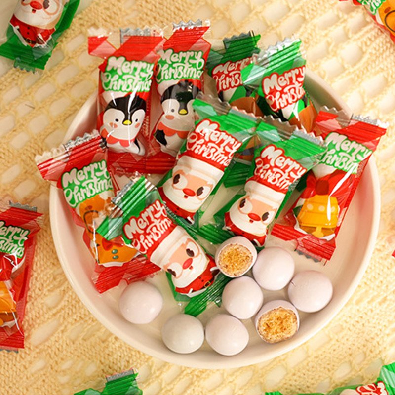 Christmas candy chocolate bean snowman candy bean christmas chocolate