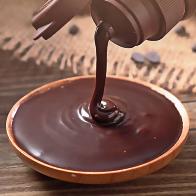 Wholesale bottled liquid chocolate sauce suitable for milk tea shop/baking/ice cream
