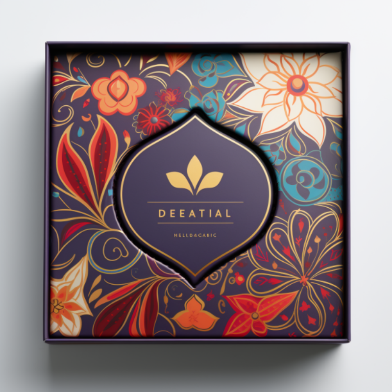 Luxury custom lid and base chocolates gift boxes for celebrate diwali chocolate box