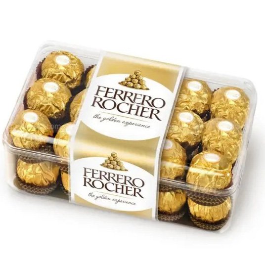 Ferrero Rocher Fine Hazelnut Milk Chocolate, Perfect Valentine's Day Gift 42 Count Top Quality Wholesale price (3 pcs in a pack)