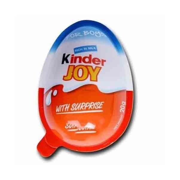 Kin-der joy Wholesale Chocolate Eggs Cream Flavored Solid Compound Candies in Bulk Packaging Ball Pattern Design