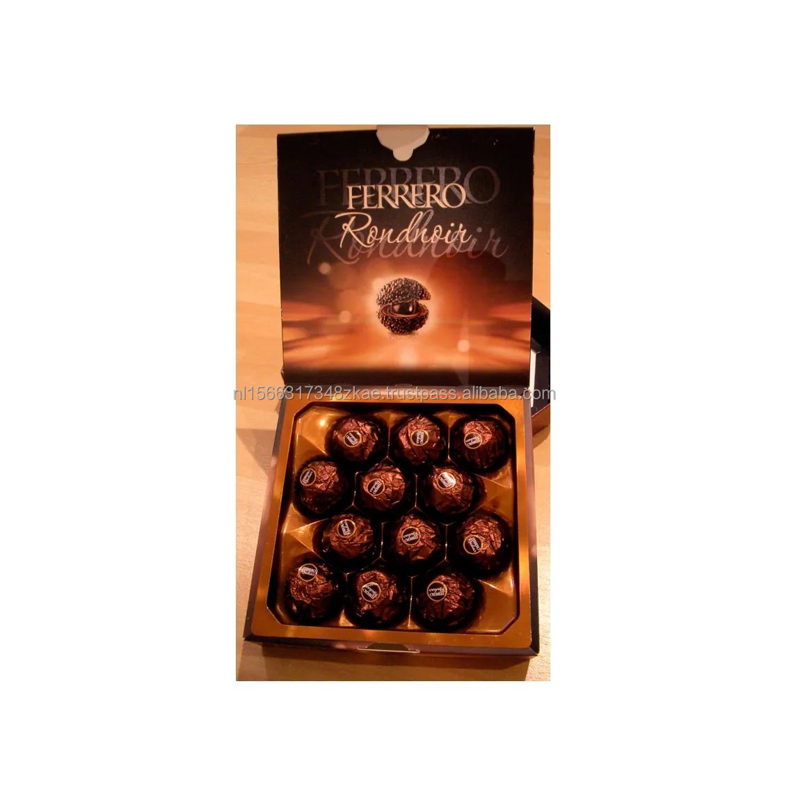 Ferrero Rondnoir Chocolate T3 Chocolate(12X37.5)Gram-450 Grams