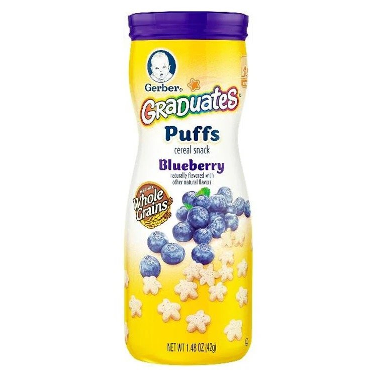 Wholesale Supplier of Gerber Graduates Puffs Low Price Pasty Cereal Snack Naturally Sweet Potato