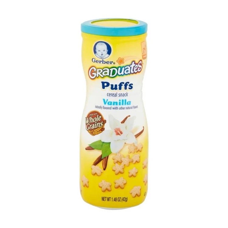 Wholesale Supplier of Gerber Graduates Puffs Low Price Pasty Cereal Snack Naturally Sweet Potato