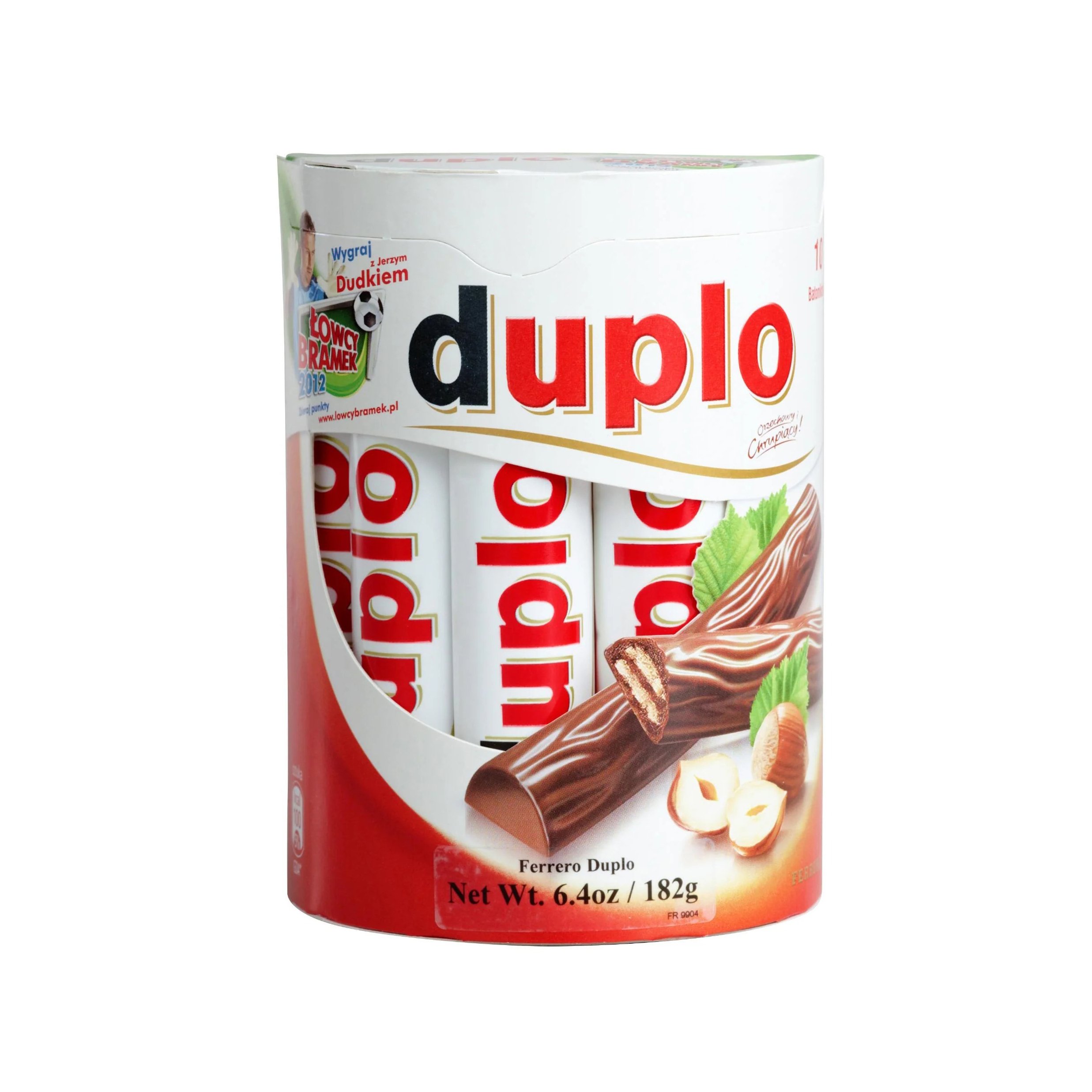 Ferr-ero Duplo 5 dark chocolate bars with cream and hazelnuts 104 g