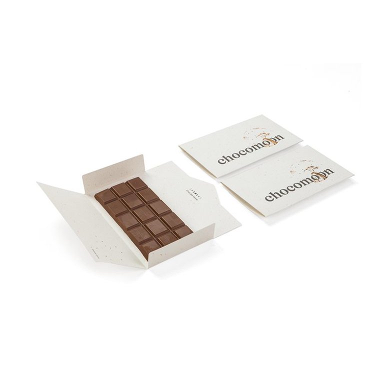Custom Professional Food Carton Printing Chocolate Bar Wrapper Packaging Box