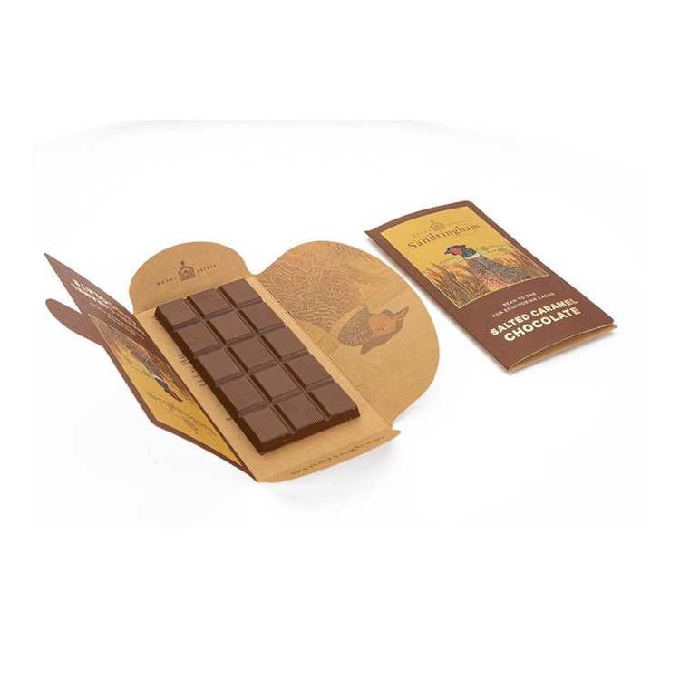 Custom Professional Food Carton Printing Chocolate Bar Wrapper Packaging Box