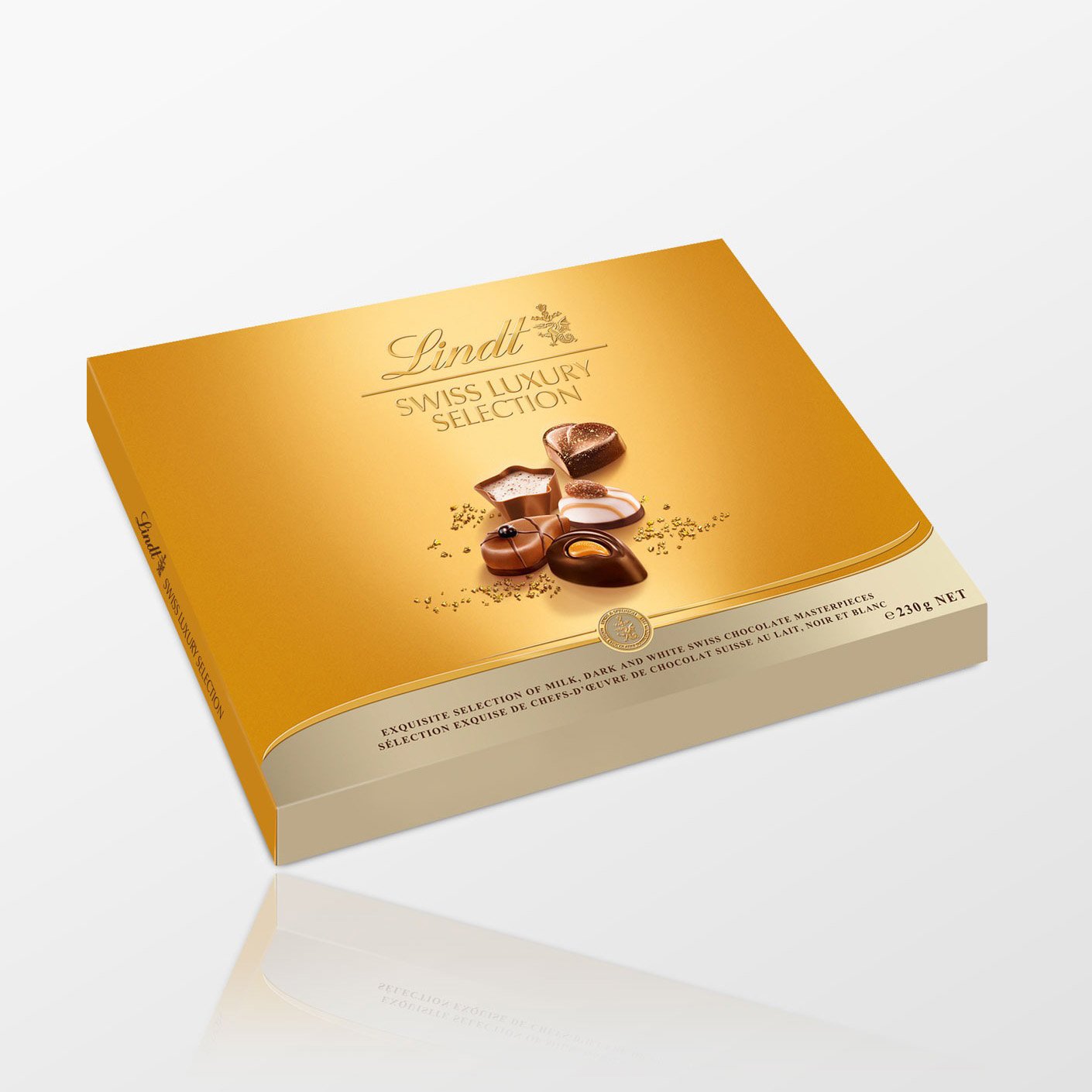 Milk Chocolate flavor Lind-t & Sprungli Lind-t & Sprungli Classic Chocolate Bar 24x 41.5g