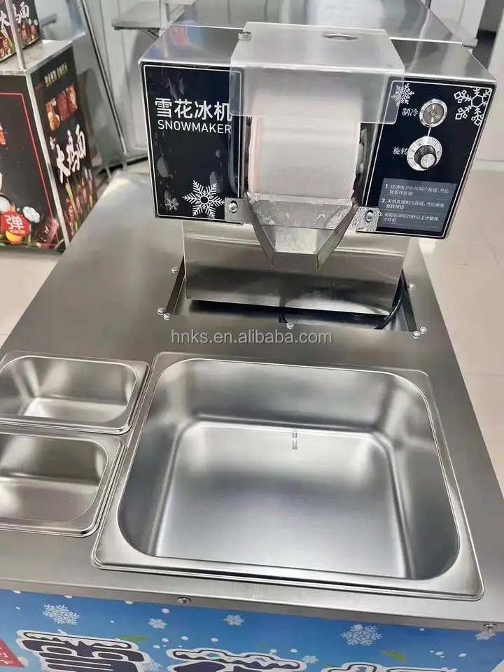 Commercial Snowflake ice machine Flake Snow Ice Bingsu Machine For Chocolate Milk Snow Ice maker