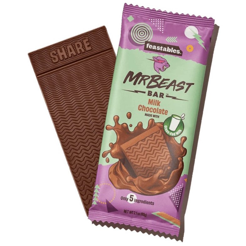 Mr Beast Limited Edition Milk Chocolate Bar 60g Bulk Sale/Wholesale Festive Flavors Chocolate Brownie Batter at Wholesale Price