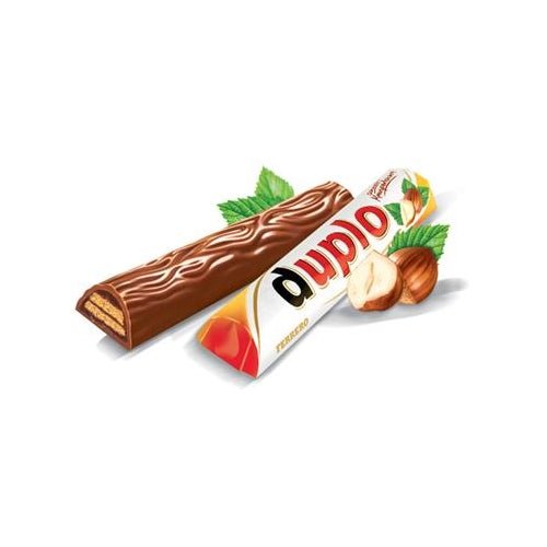 8x130g FERRERO DUPLO CHOCNUT Chocolate Cream Hazelnut Wafer Bars Packs (Import)