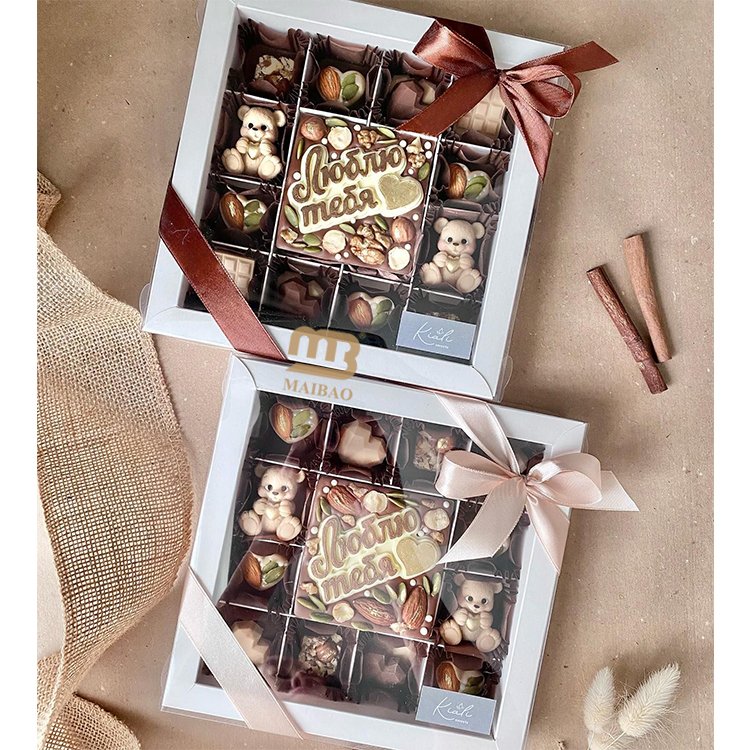 wholesale luxury exquisite open window date box packaging for ramadan handmade packing fresh dates fruit chocolate cookies box