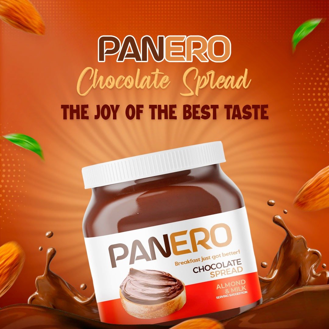 Super Fine Quality Panero Spread Healthy Ready-to-Eat Almond Milk Chocolate Pasty Sweet Taste Powder Form Featuring Nut Jam
