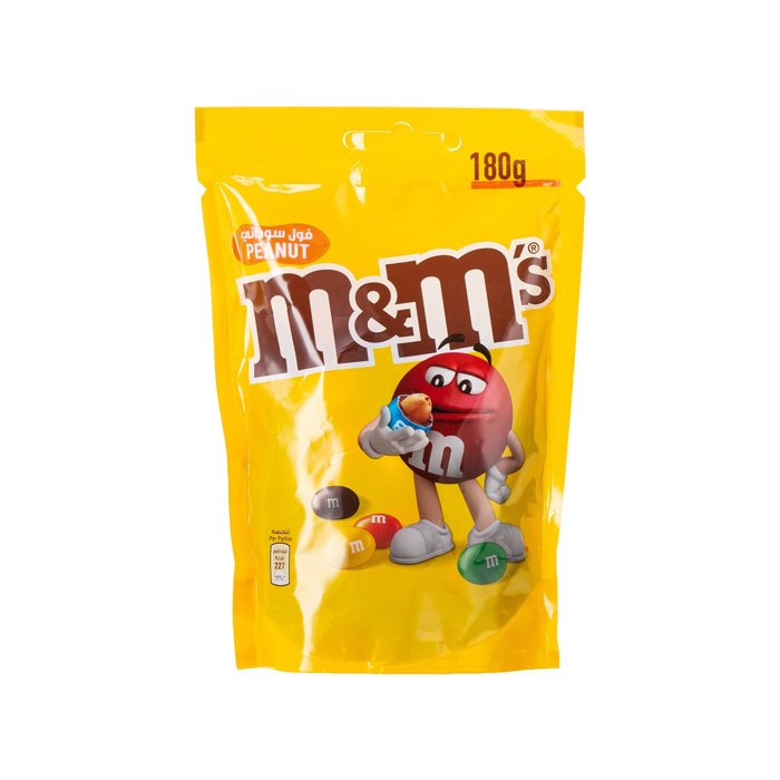 wholesale price Delicious M&M Peanut Chocolate Ball chocolate beans 100g m ms chocolate m m