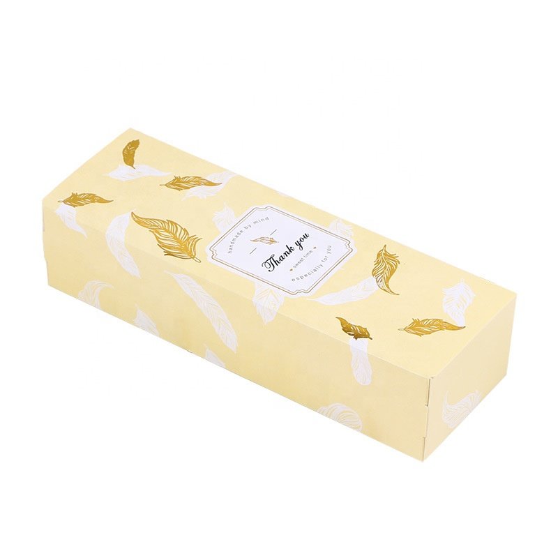 Mult-style Long Kraft Paper Packing chocolate Cake Box luxury cake boxes packaging bags