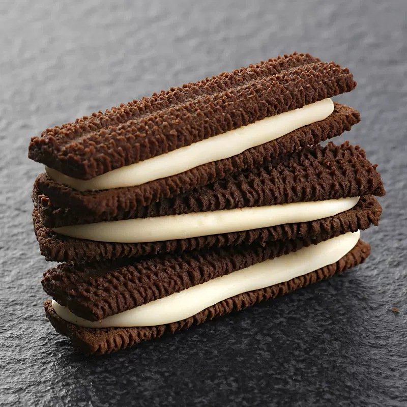 115g Franzzi Matcha Mousse Cheese Chocolate Flavored Cookies Sweet and Crispy Casual Snacks