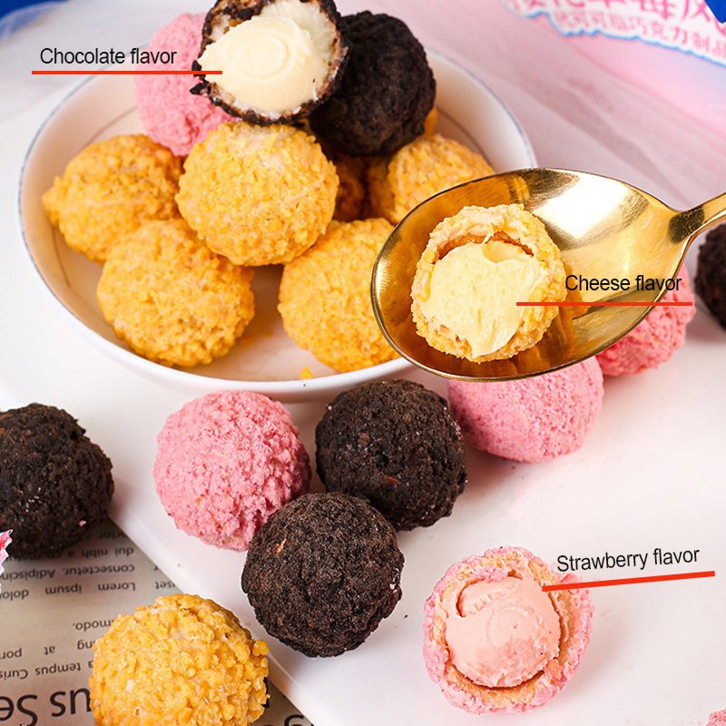 308g local delicacies stir fried Carton Biscuits sandwich chocolate biscuit cookies chocolate biscuit