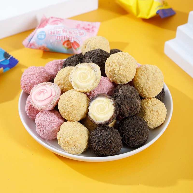 308g local delicacies stir fried Carton Biscuits sandwich chocolate biscuit cookies chocolate biscuit