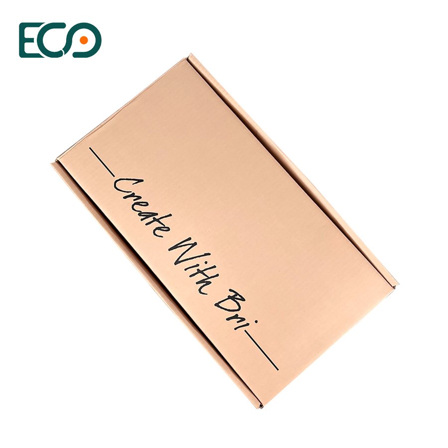 A4 Chocolate Color Printing Long Size Custom Paper Box Packaging
