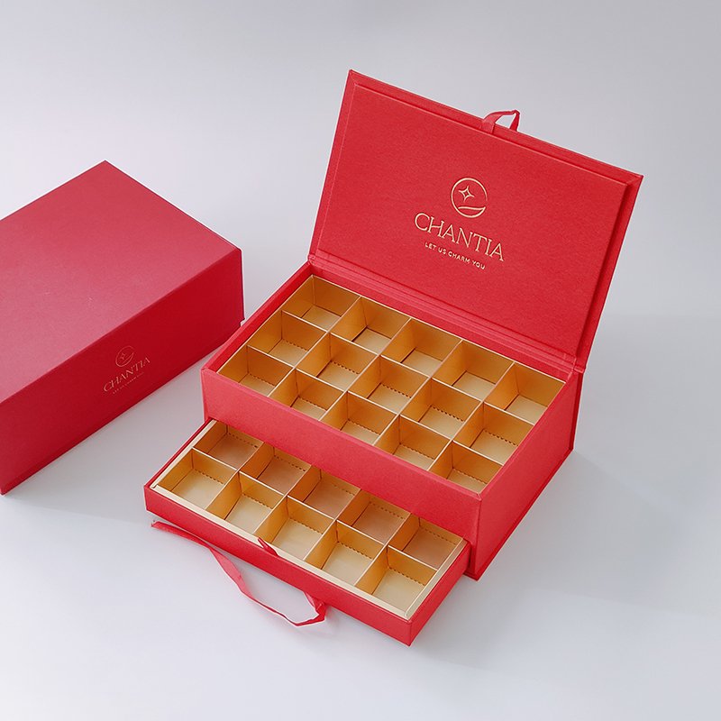 Manufacturer Custom Square Hard Luxury Private Label Small Chocolate Box Paper Packaging For Gift Product