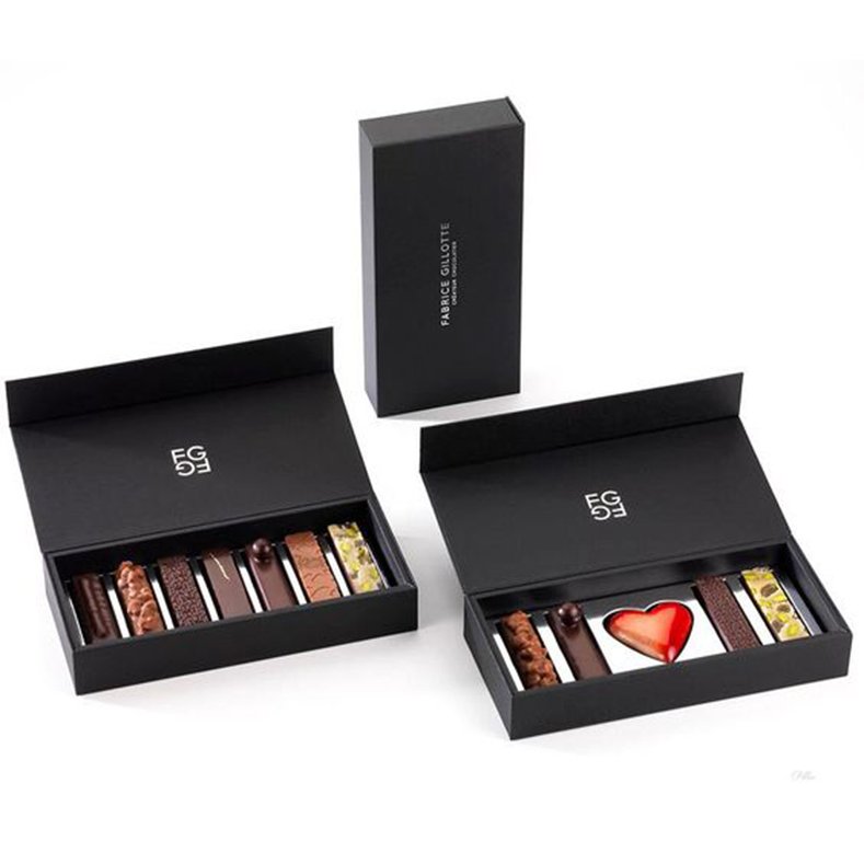 Manufacturer Custom Square Hard Luxury Private Label Small Chocolate Box Paper Packaging For Gift Product