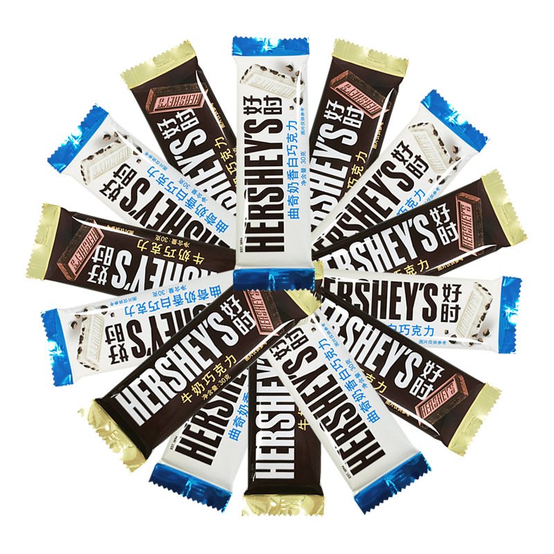 270g High quality HERSHEYSS Milk Chocolate Sandwich Dark Chocolate Bars Exotic Snack Candy
