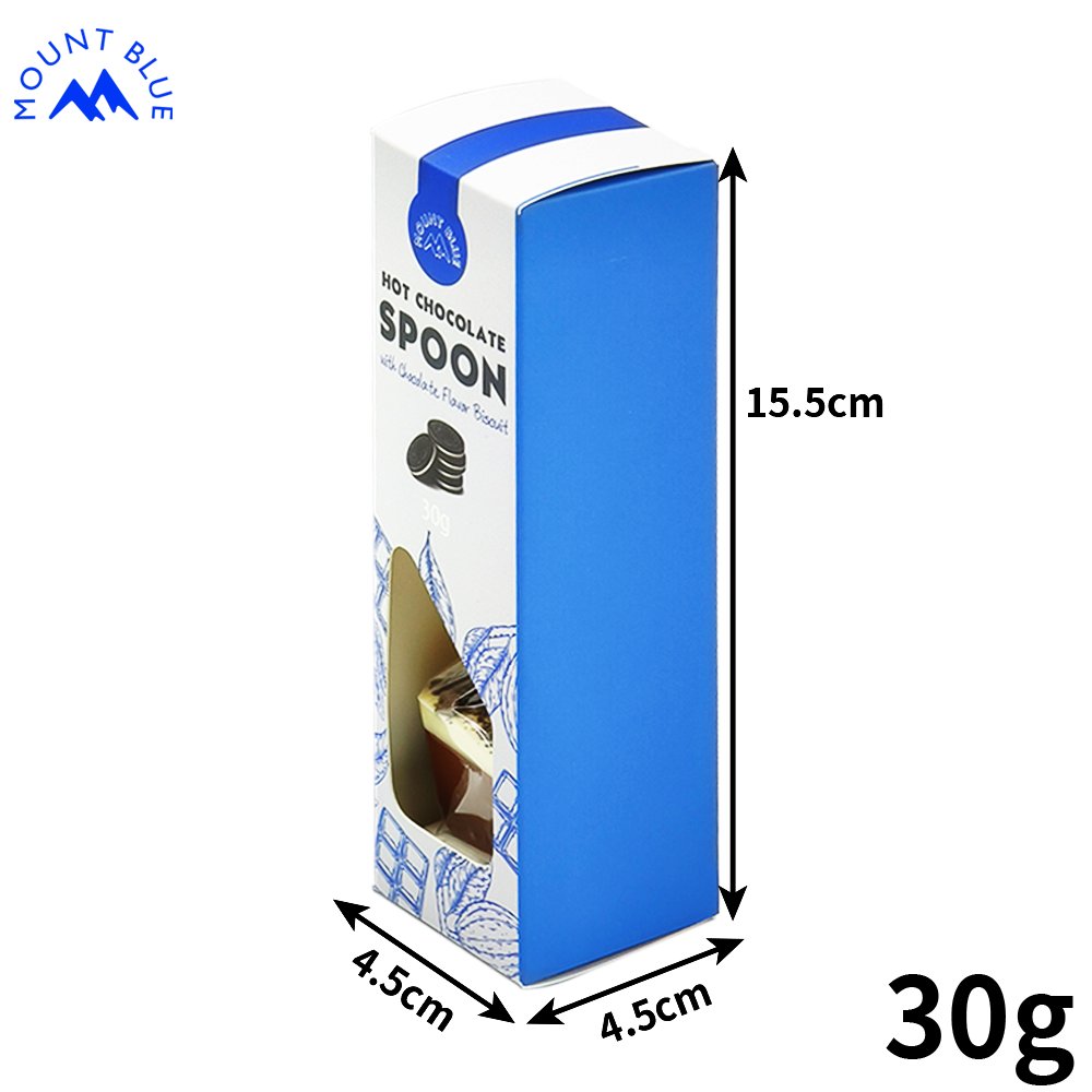 Wholesale Custom OEM/ODM Solid Milk Chocolate Stirring Spoon with Oreo