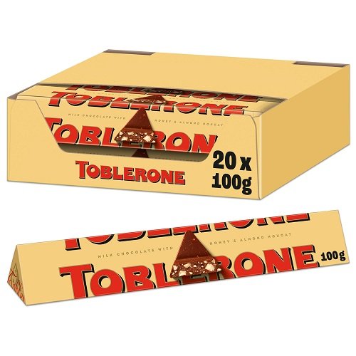 TOBLERON'E Milk/White/Dark/Fruit & Nuts Chocolate 100g |