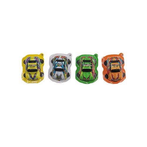 Private label mini racing car shape multiple cartoons chocolate biscuit cookies candy for boy