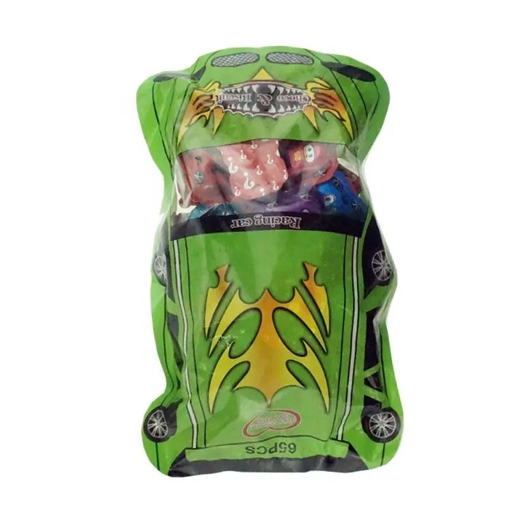 Private label mini racing car shape multiple cartoons chocolate biscuit cookies candy for boy