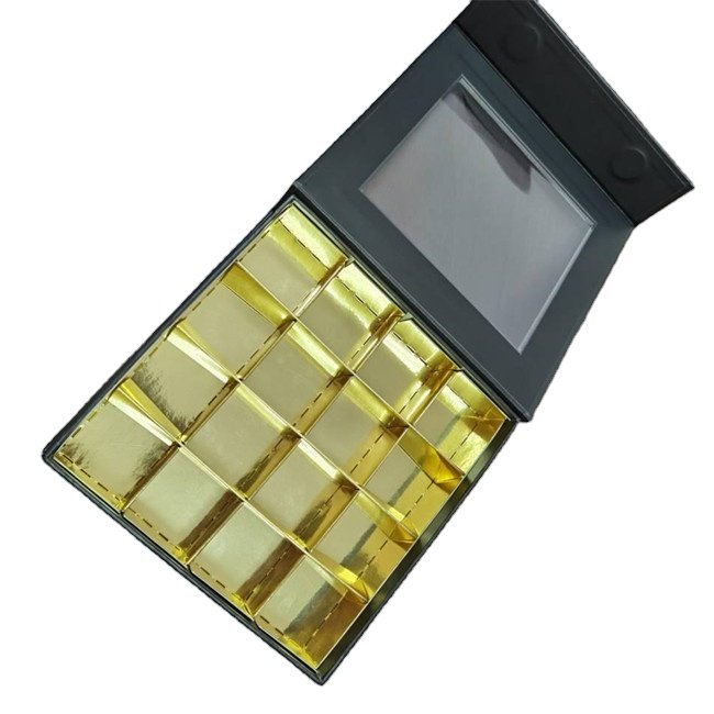 Luxury chocolate bar box manufacturer wholesale designer custom gift packaging paper chocolate box embossing paper boxes