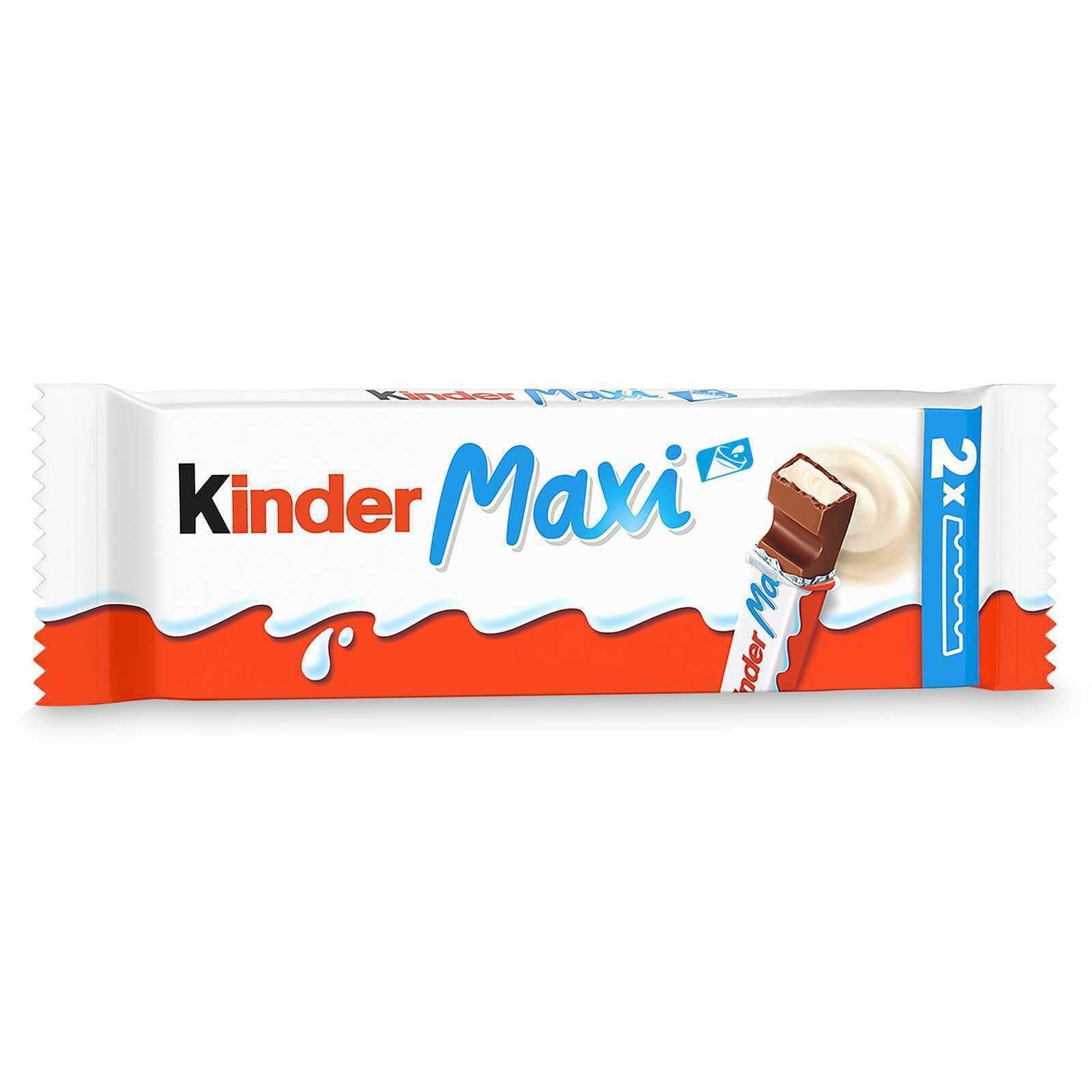 kind-er Maxi Milk Chocolate Bars 5 Pack .25 oz each (6 Items Per Order, not per case) kind-er Chocolate Maxi