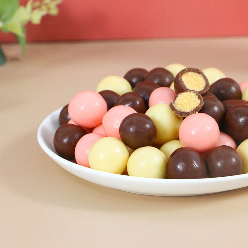 Chaoyouwei Mylikes chocolate 168g snack wholesale causal snack chocolate yogurt white peach flavor barrel Mylikes chocolate