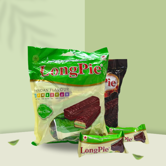 Hot sale 2024 wholesale export confectionery Chocolate with strawberry marshmallow Pie LONGPIE brand from HaiHa confectionery