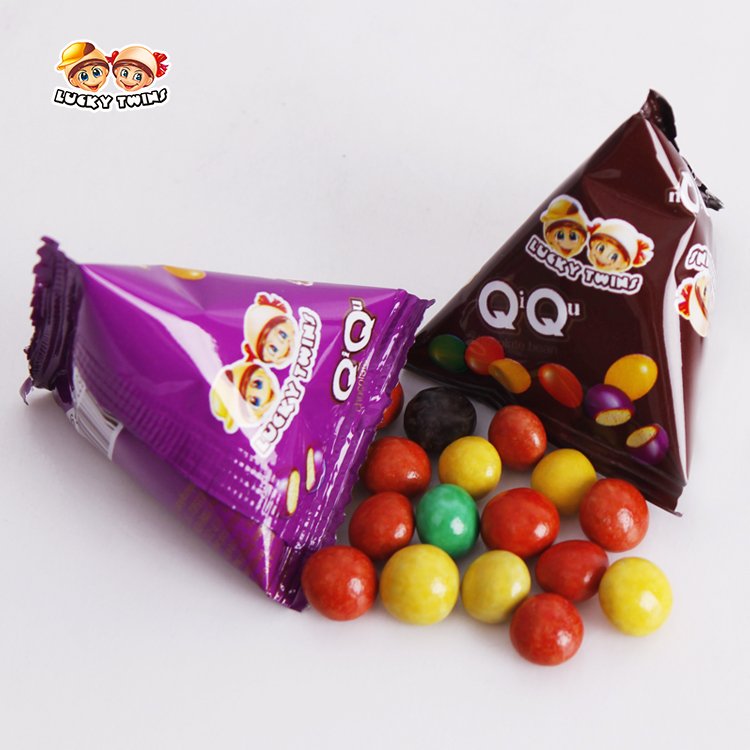 chocolates bean and sweets for kids child candy small round colorful ball in chocolate