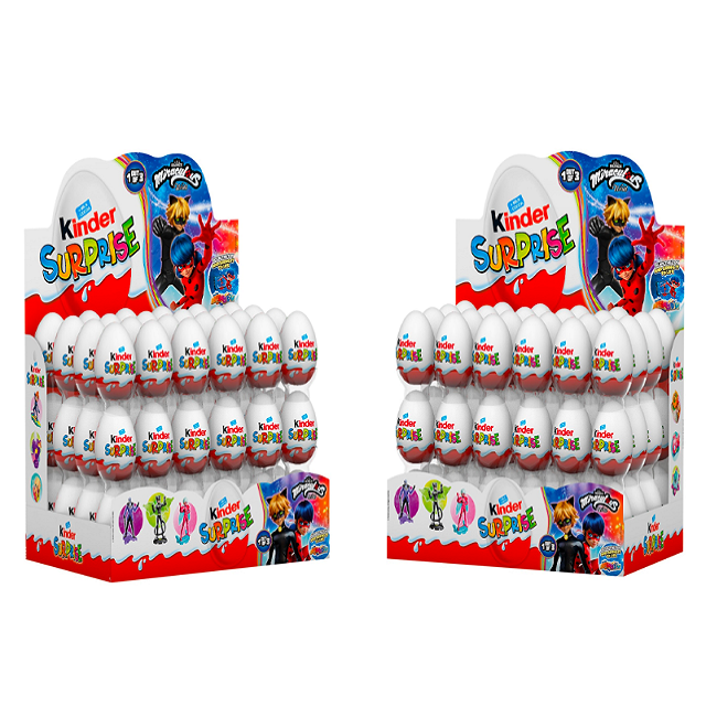Fresh New Stock Kinderr Surprise Chocolate Egg 20g - Pack of 36 Original Quality Supplier