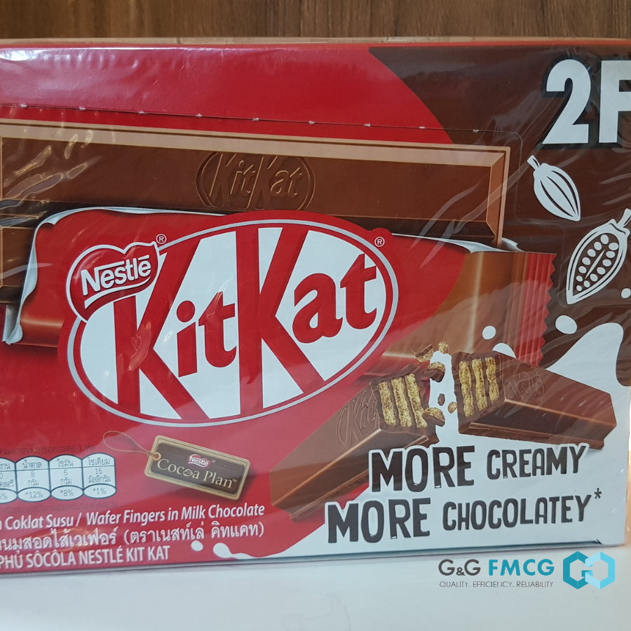 Hot Deal KitKat Chocolate 2F 17g Wholesale KitKat wafer dark chocolates and sweets exotic snacks