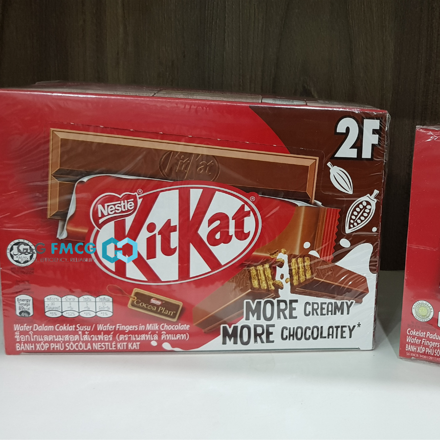 Hot Deal KitKat Chocolate 2F 17g Wholesale KitKat wafer dark chocolates and sweets exotic snacks