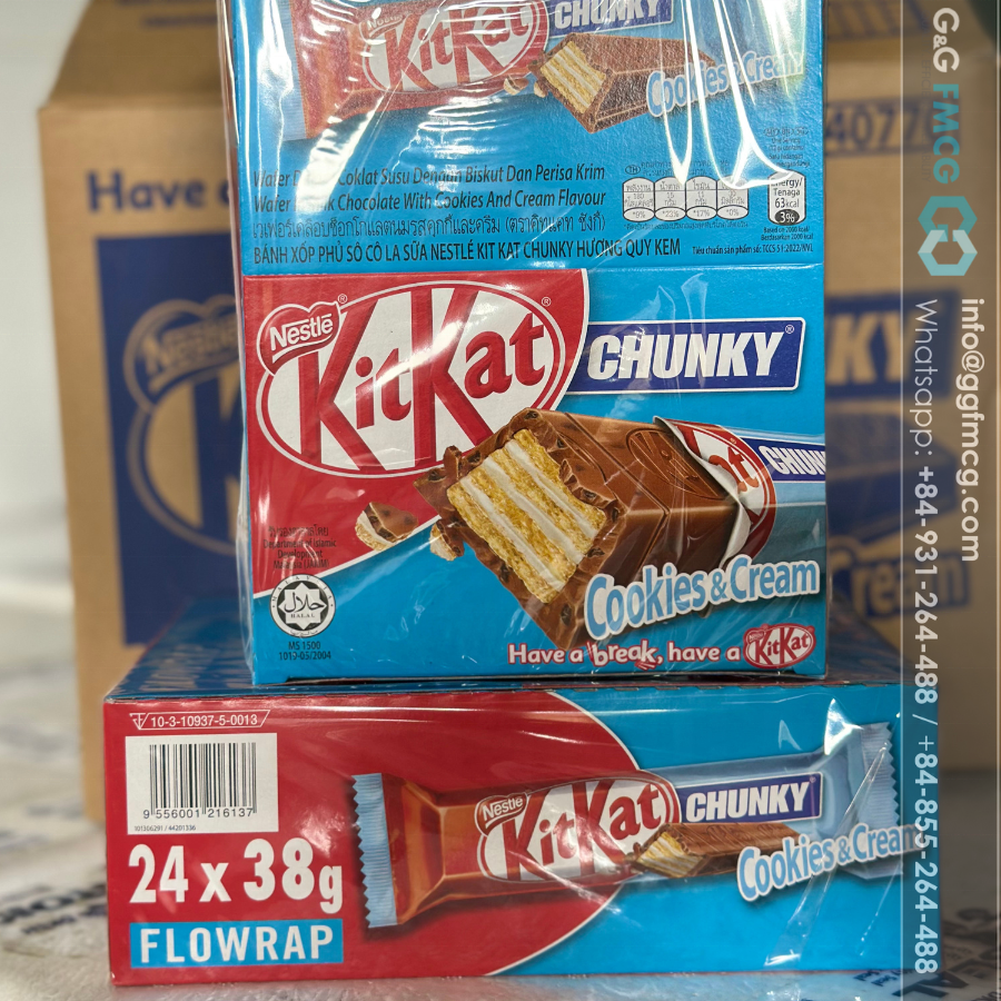 Hot Deal KitKat Chocolate 2F 17g Wholesale KitKat wafer dark chocolates and sweets exotic snacks