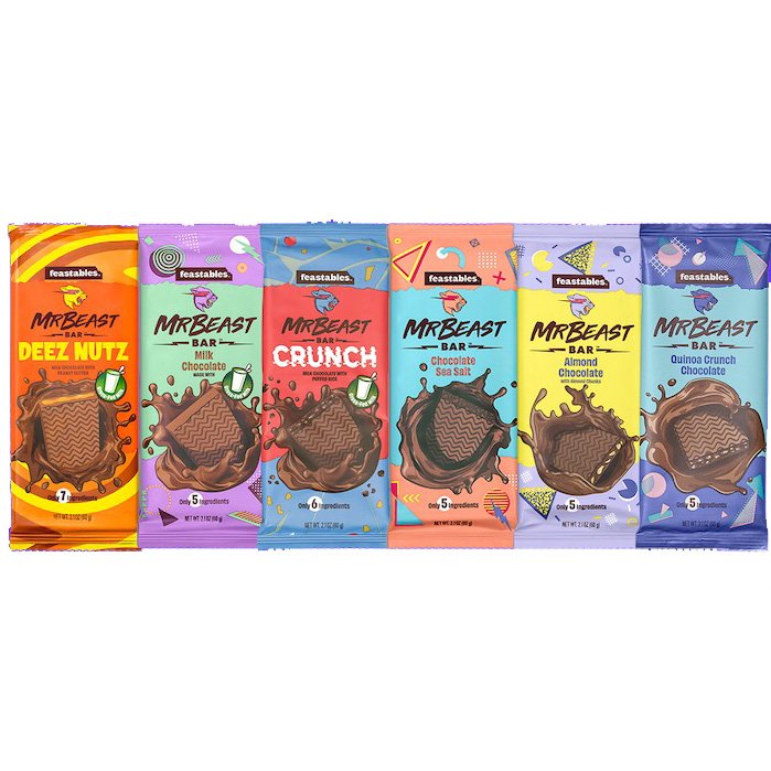 Mr Beast Unique Flavor Chocolate Available at Wholesale Price/ Mr Beast Chocolate Limited Edition Flavors Bulk Sale for export