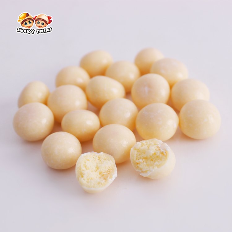 China wholesales candy buy bulk in chocolate balls with biscuit mini choco custom design
