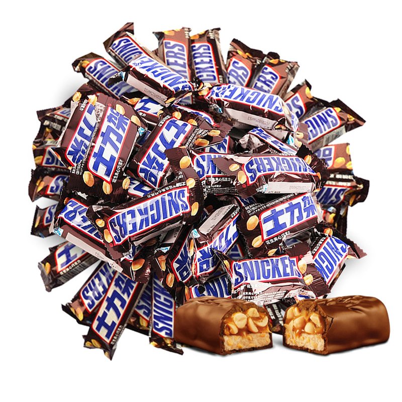 Wholesale Snacks Sniicker Barreled Chocolate 460g Sweet Peanut Chocolate Nut Chocolate Bar