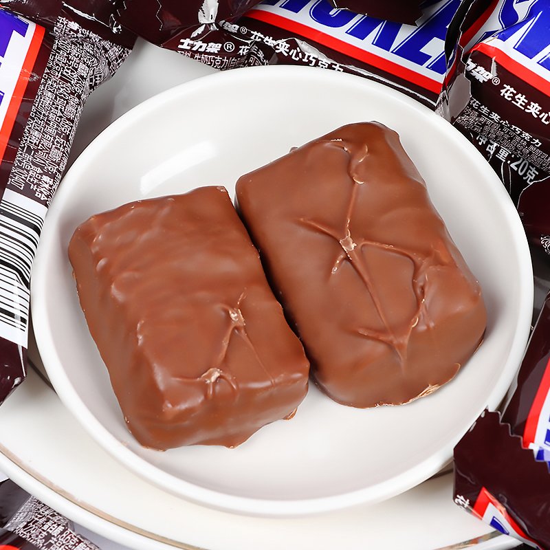 Wholesale Snacks Sniicker Barreled Chocolate 460g Sweet Peanut Chocolate Nut Chocolate Bar