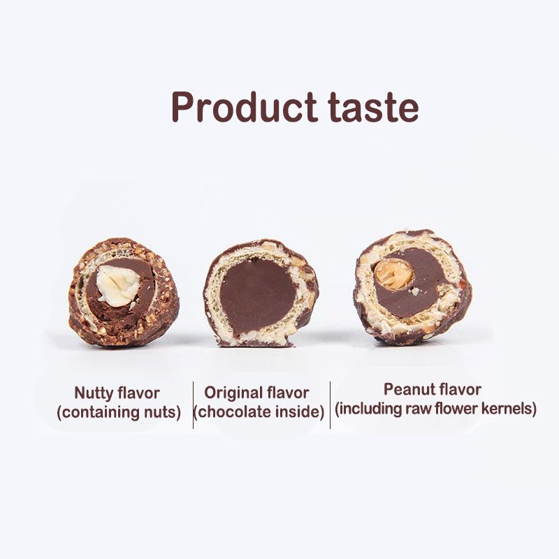 bulk Individually loose gold packaging with nut filling chocolates manufactures sweets chocolate candy chocolates wholesale