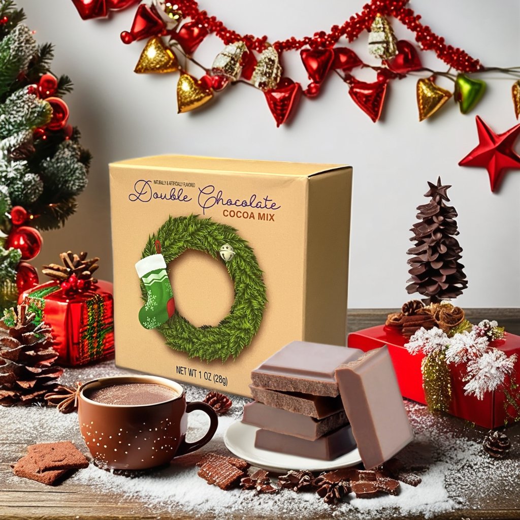 Custom Taste Custom Color Double Chocolate Cocoa Mix 1 OZ