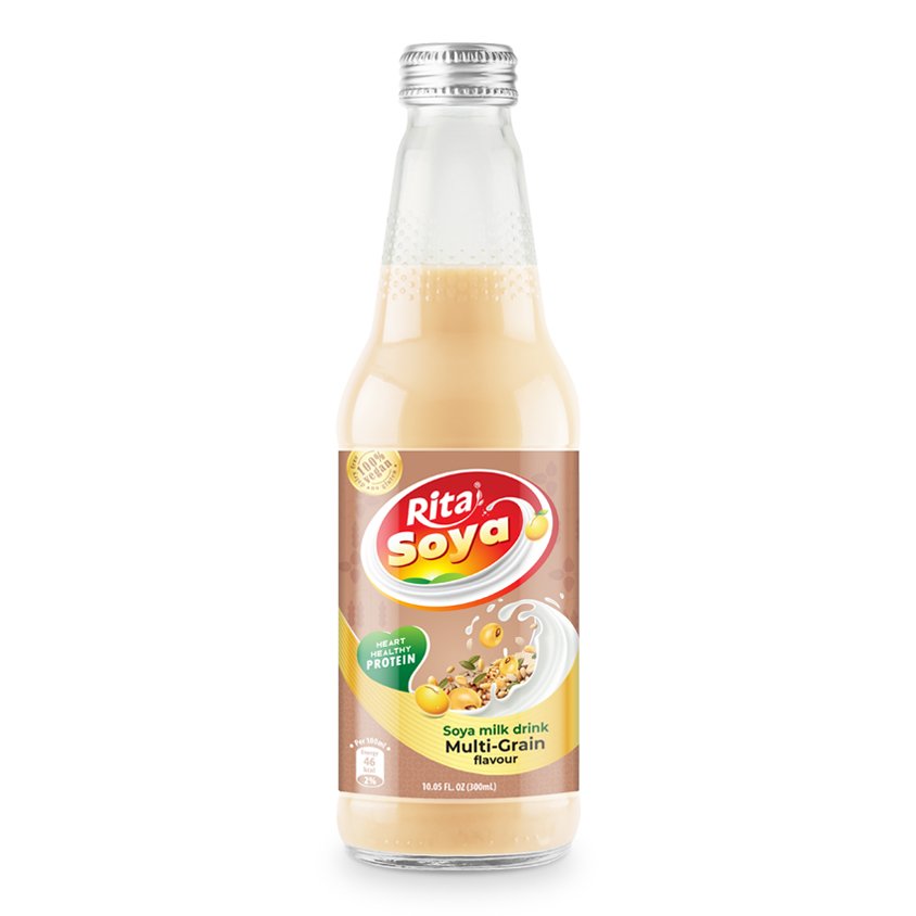 Vegan Rita Soya Milk Drink Strawberry 10.05 Fl Oz Glass Bottle Best Quality OEM ODM Services